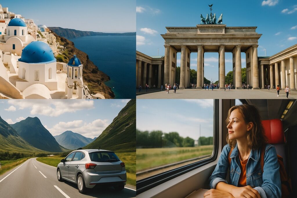 collage - Travelling Europe