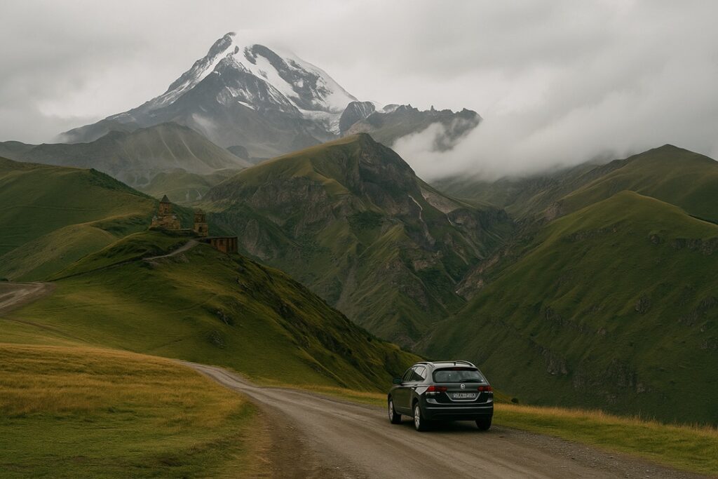 georgian mountains road