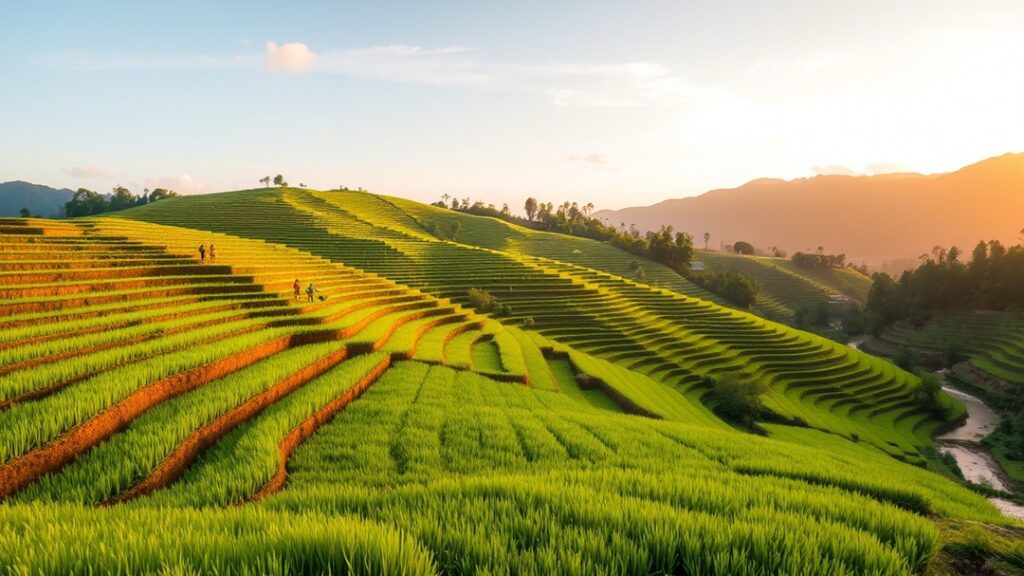 Vietnam - rice terraces