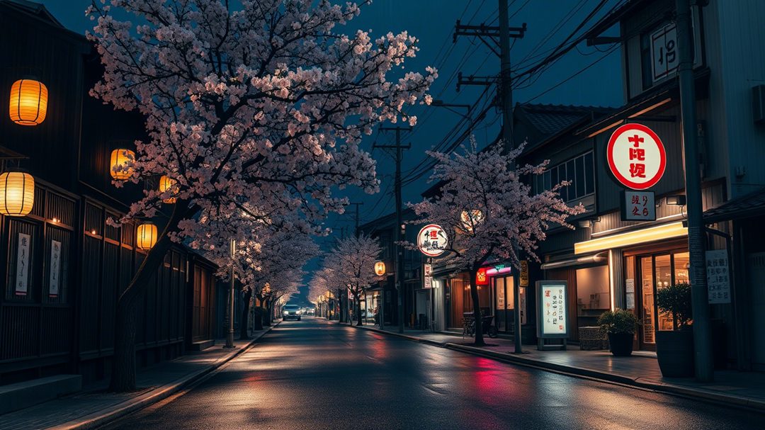 night japan